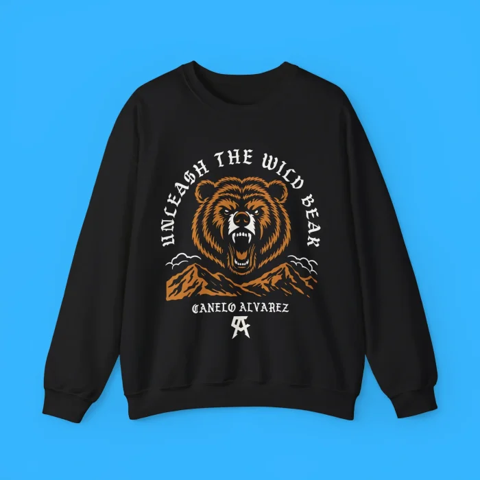 Unleash The Wild Bear Canelo Alvarez Sweatshirt
