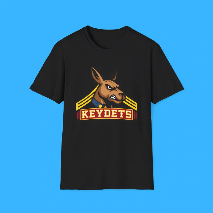 VMI Keydets Moe The Kangaroo Black Shirt