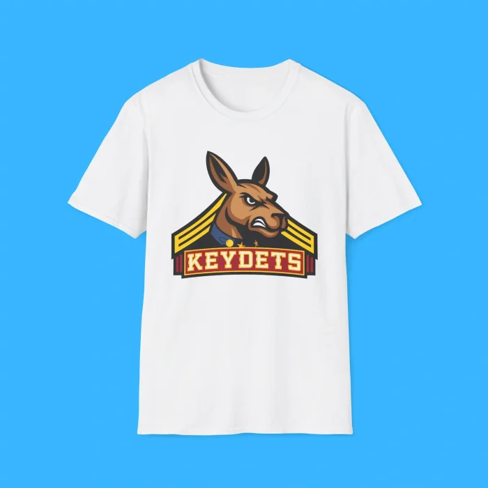 VMI Keydets Moe The Kangaroo White Shirt