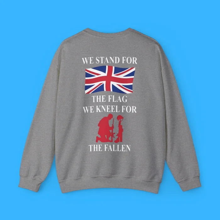 We Stand For The Flag We Kneel For The Fallen Sweatshirt