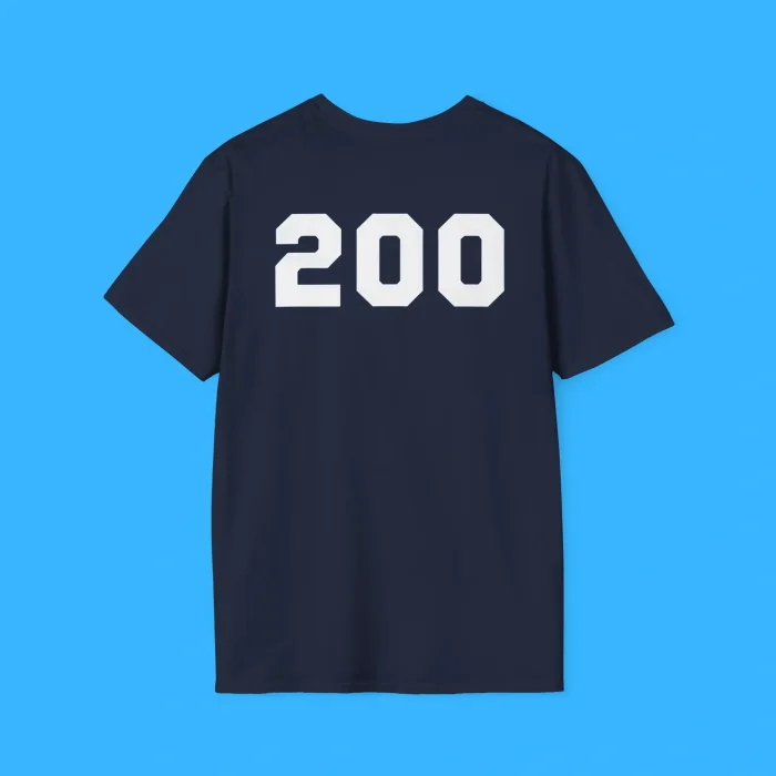 200 Number Back Shirt