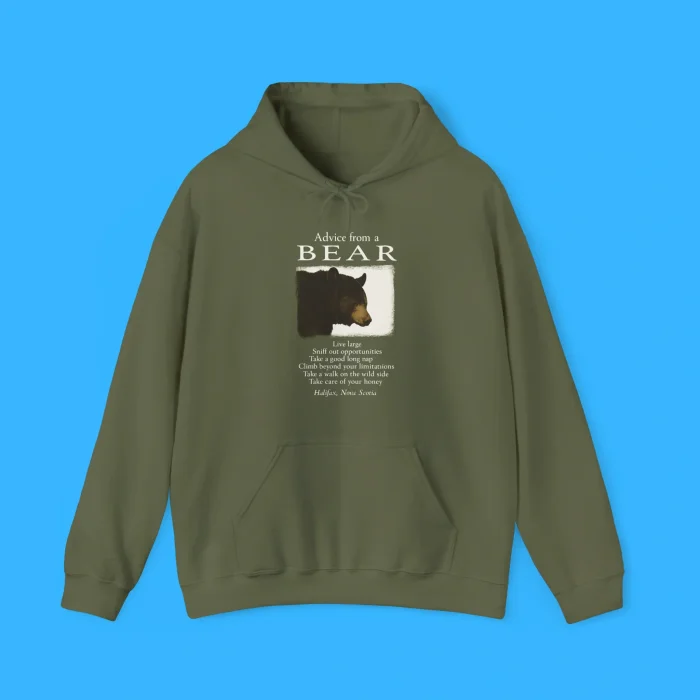 Advice From Bear Hoodie