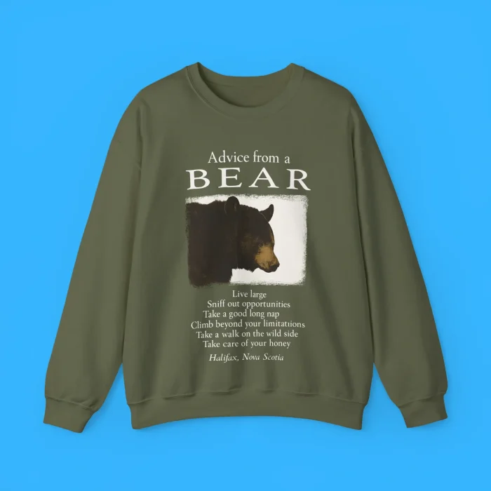 Advice From Bear Sweatshirt