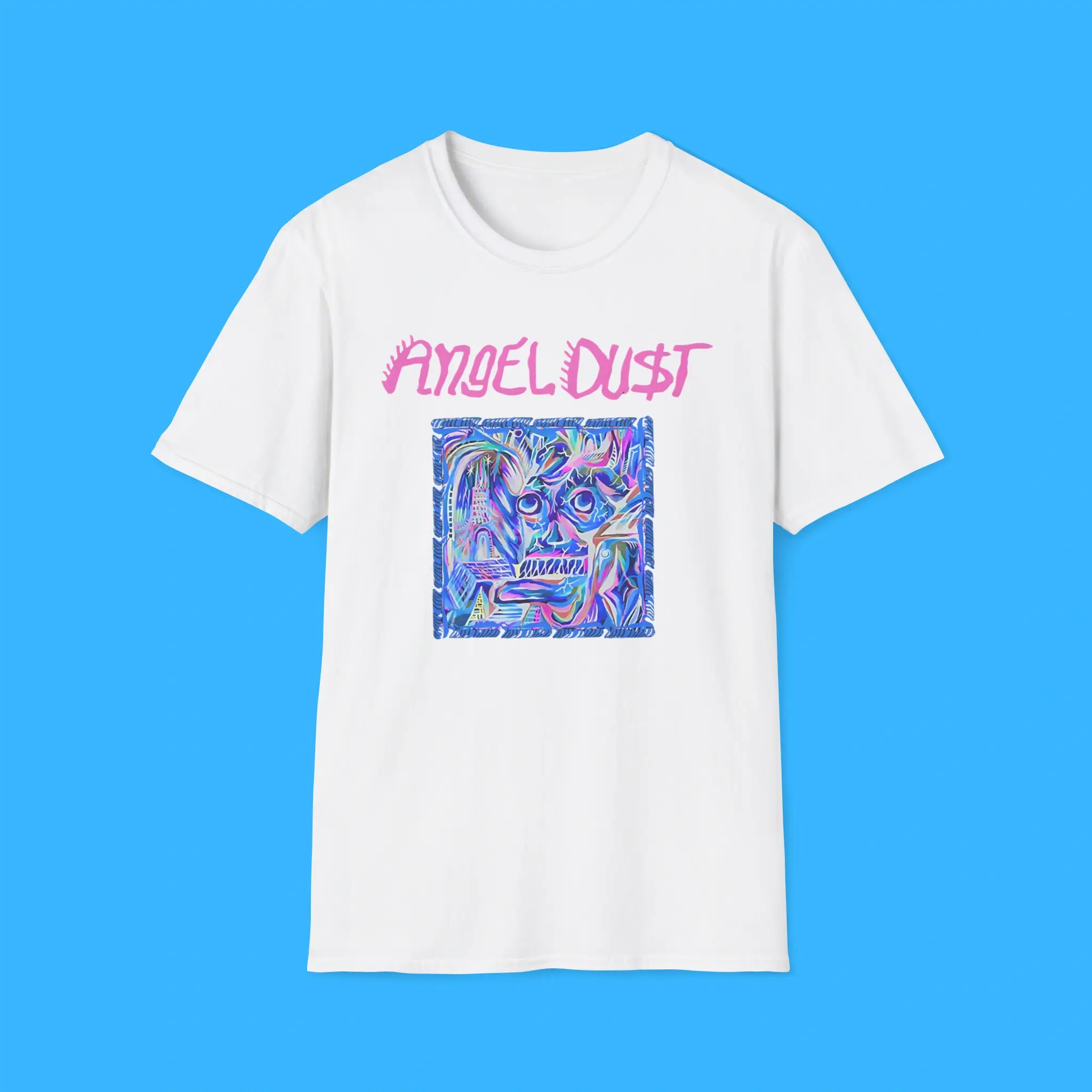 Angel-Dust-Winter-God-White-Shirt Angel Dust Winter God White Shirt