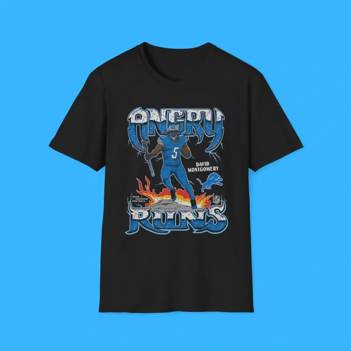 Angry Runs Lions David Montgomery Shirt