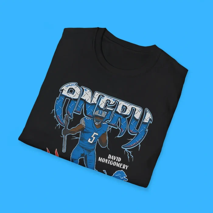 Angry Runs Lions David Montgomery Shirts