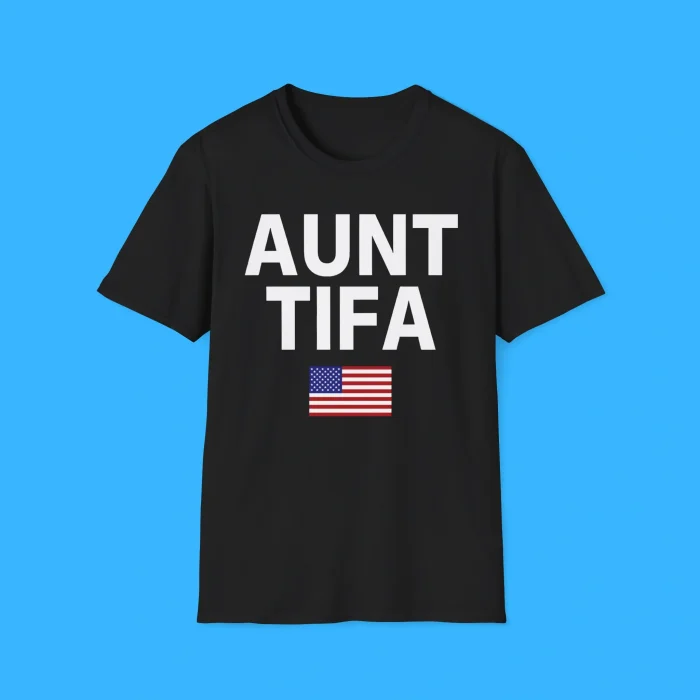 Aunt Tifa American Flag Shirt