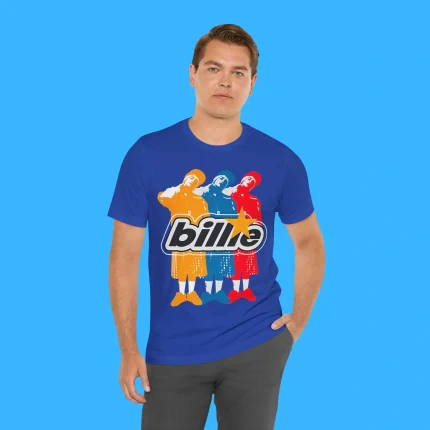 Billie Repeat Blue Person Shirt