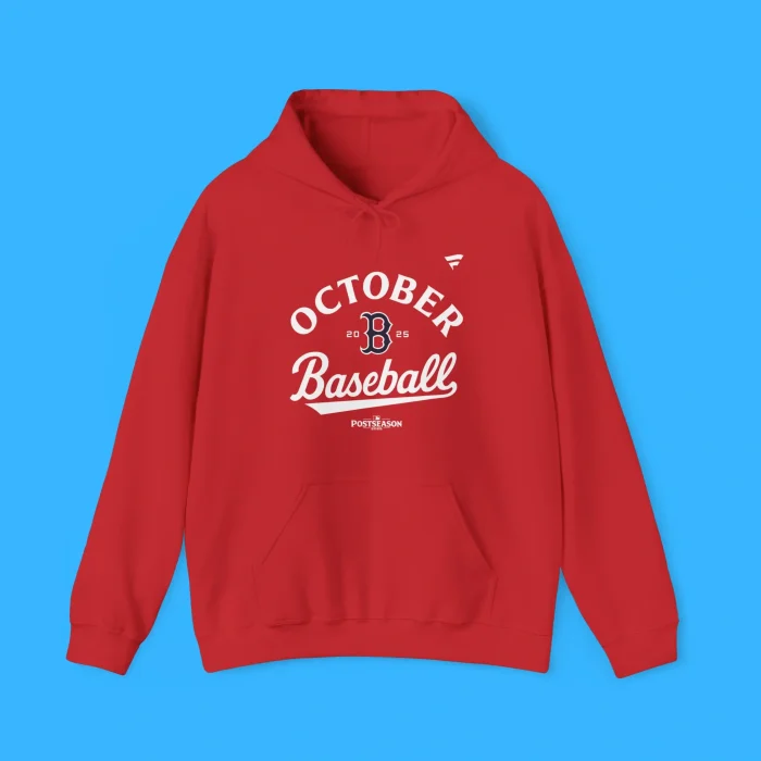 Boston Strong October 2025 Baseball Hoodie