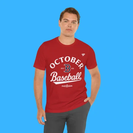 Boston Strong October 2025 Baseball Person Shirt