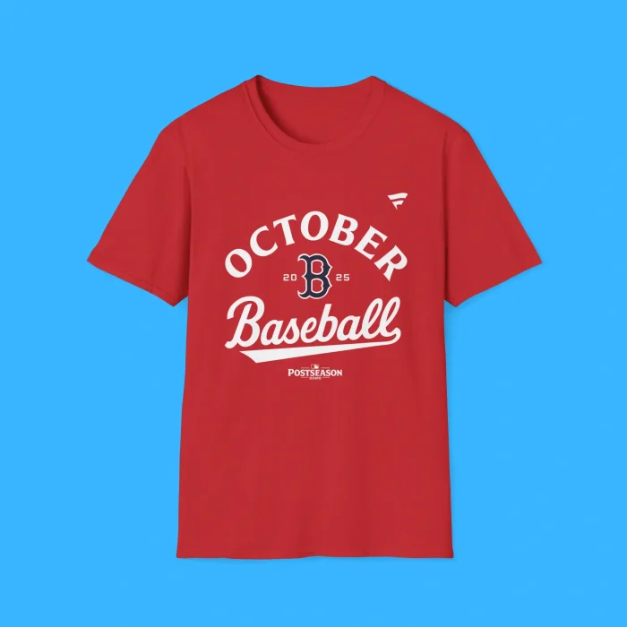 Boston Strong October 2025 Baseball Shirt