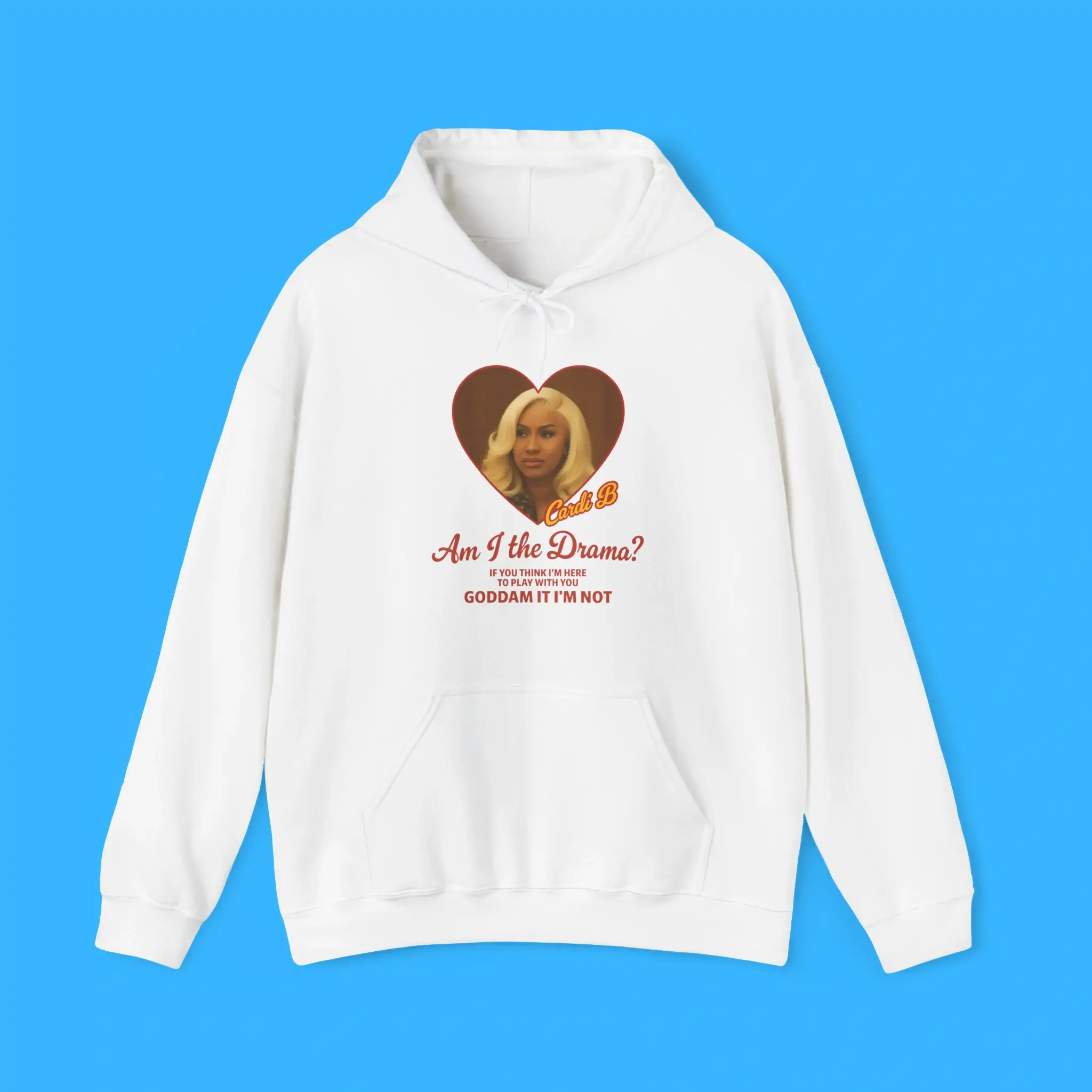 Cardi-B-Drama-Hoodie Cardi B Drama Hoodie