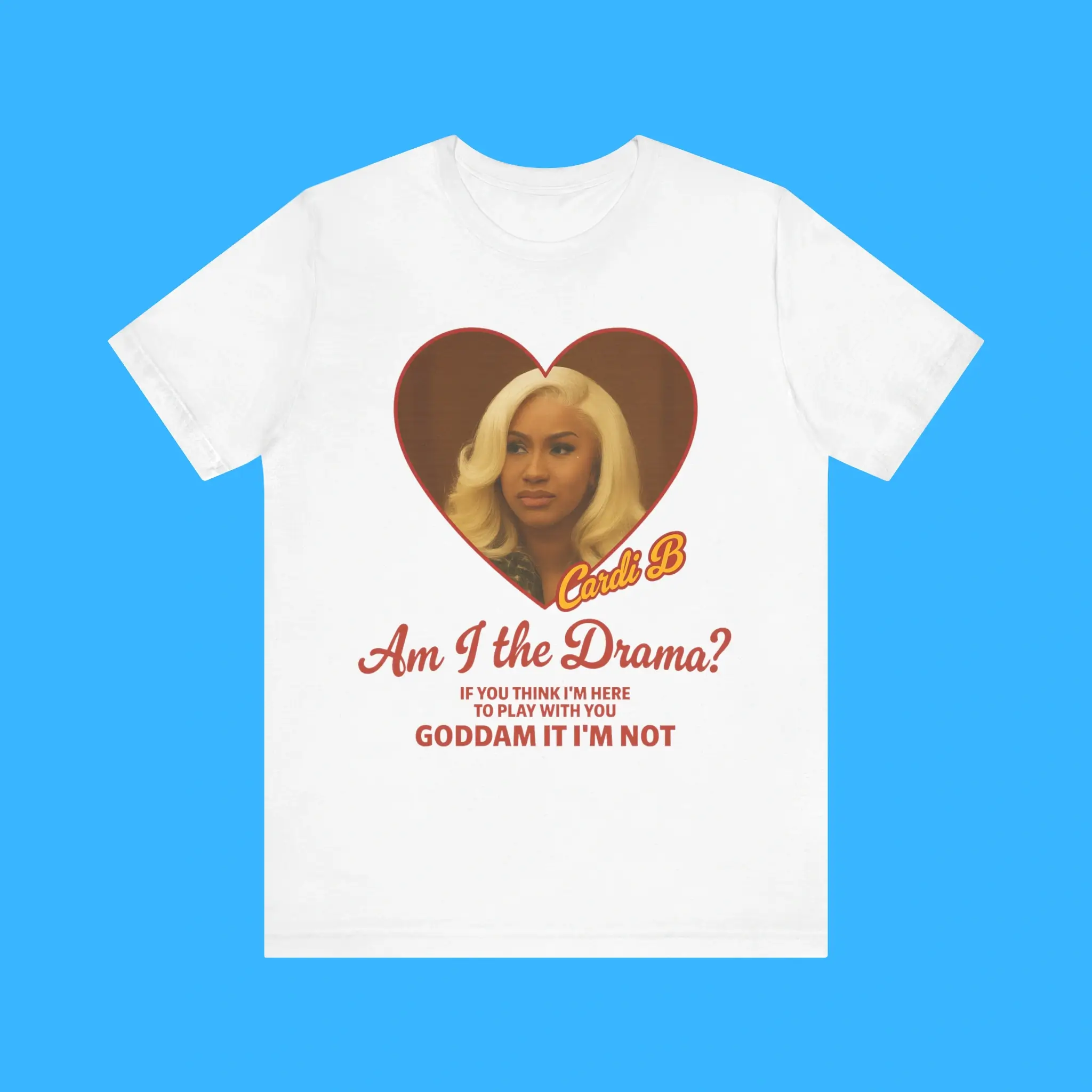 Cardi-B-Drama-Premium-Shirt Cardi B Drama Premium Shirt