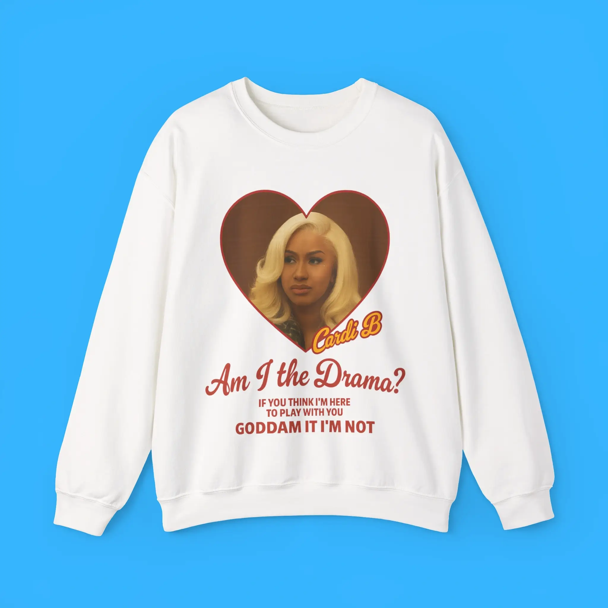 Cardi-B-Drama-Sweatshirt Cardi B Drama Sweatshirt