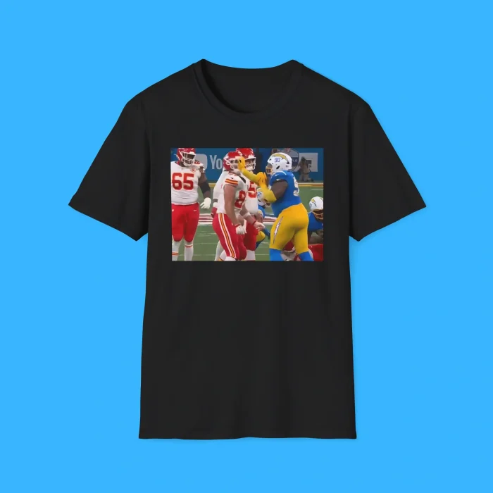Chargers Player Slapped Travis Kelce In The Face Shirt