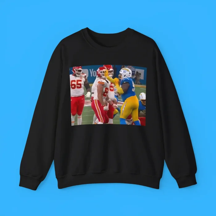 Chargers Player Slapped Travis Kelce In The Face Sweatshirt