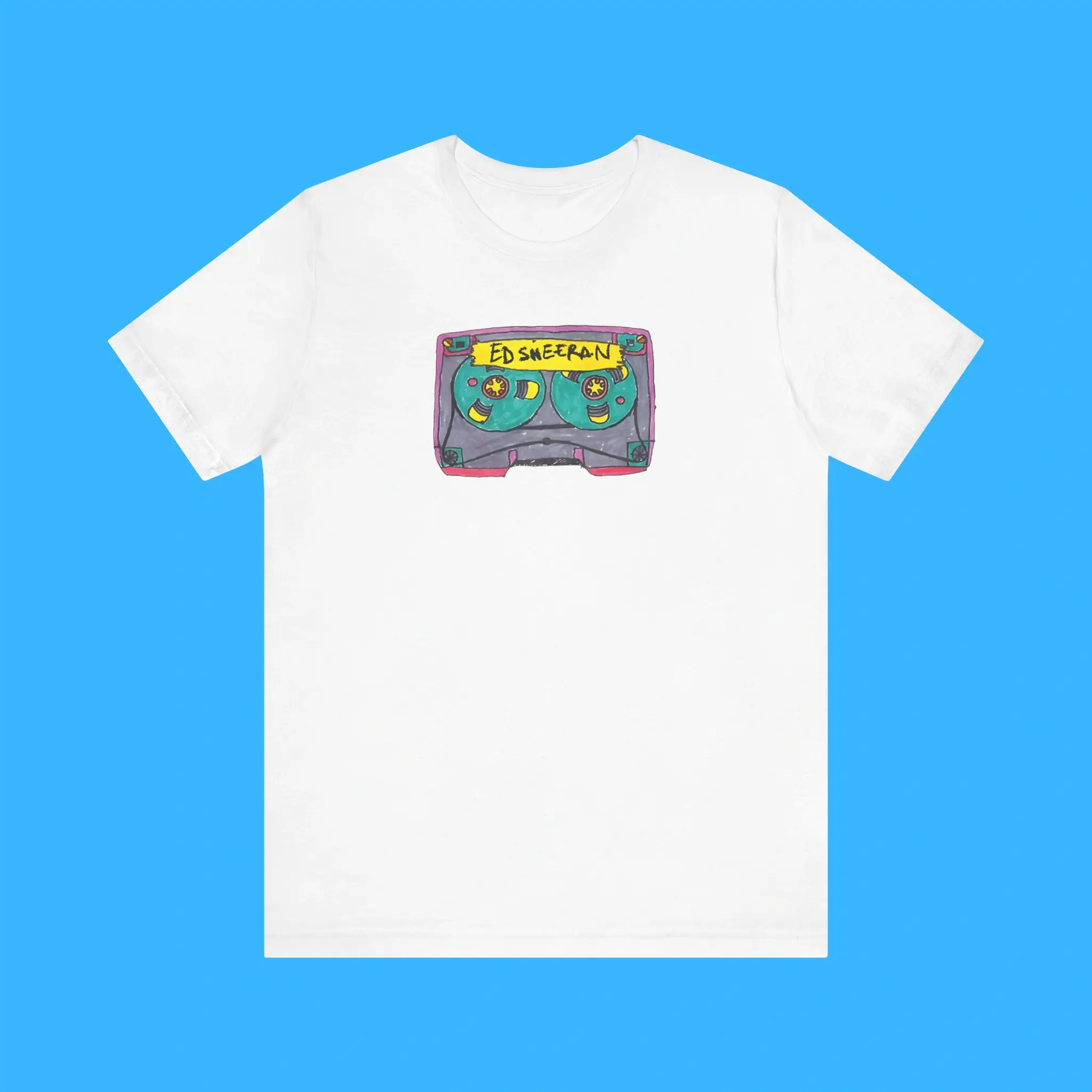 Ed-Sheeran-Play-x-Kidsuper-Cassette-Premium-Shirt Ed Sheeran Play x Kidsuper Cassette Premium Shirt
