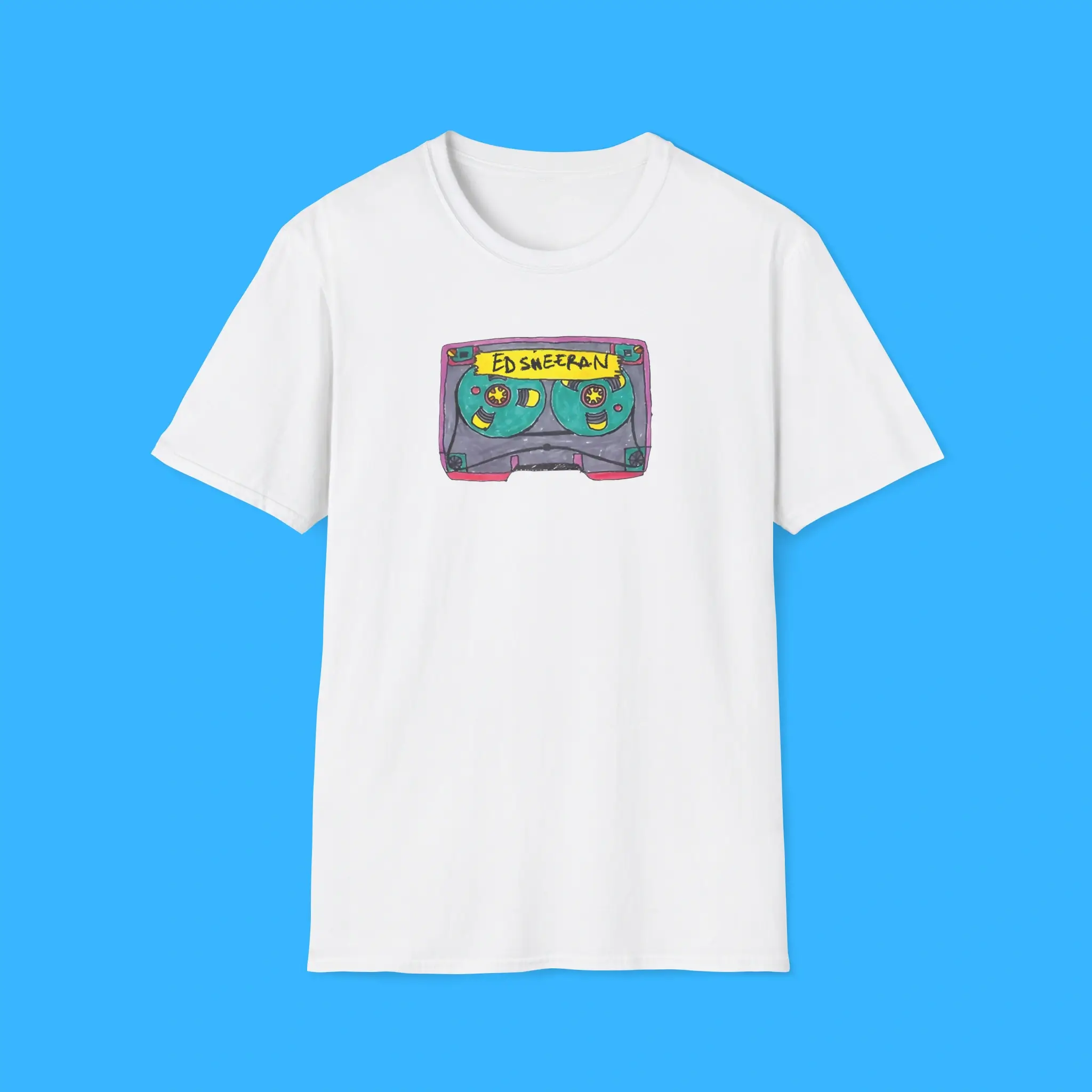 Ed-Sheeran-Play-x-Kidsuper-Cassette-Shirt Ed Sheeran Play x Kidsuper Cassette Shirt