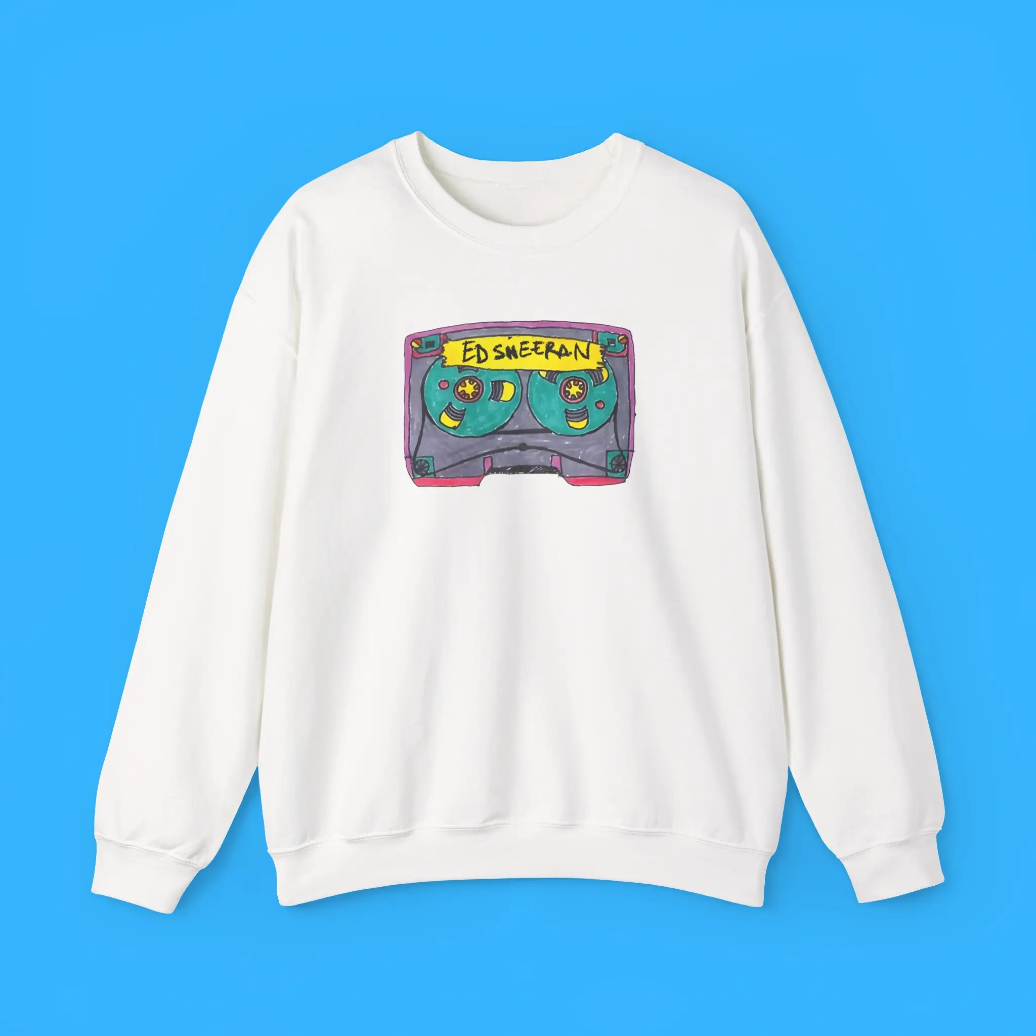 Ed-Sheeran-Play-x-Kidsuper-Cassette-Sweatshirt Ed Sheeran Play x Kidsuper Cassette Sweatshirt