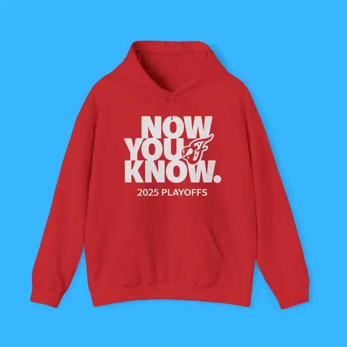 Fever Now You Know 2025 Playoffs Hoodie