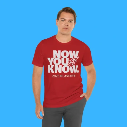 Fever Now You Know 2025 Playoffs Person Shirt
