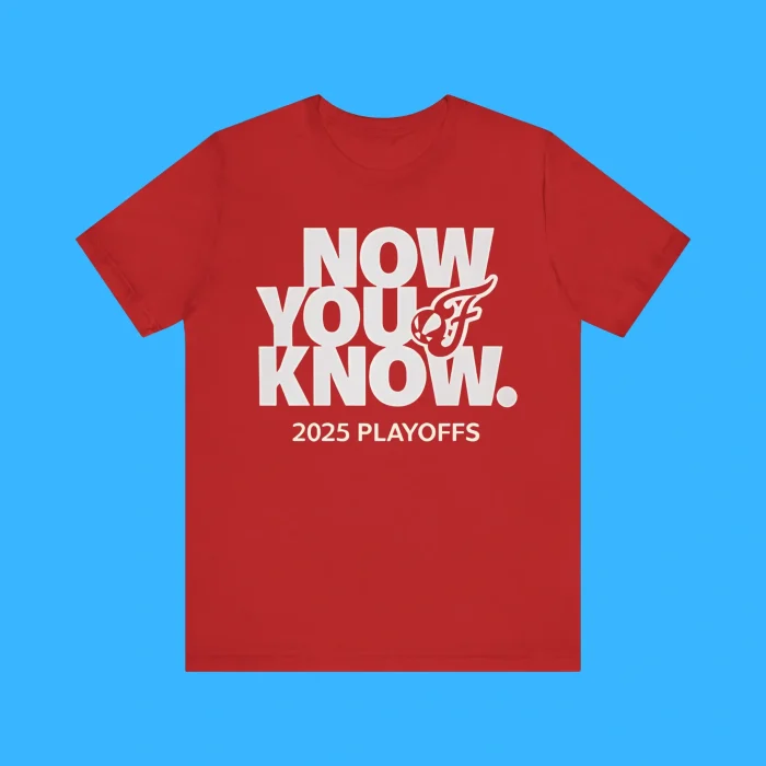 Fever Now You Know 2025 Playoffs Premium Shirt