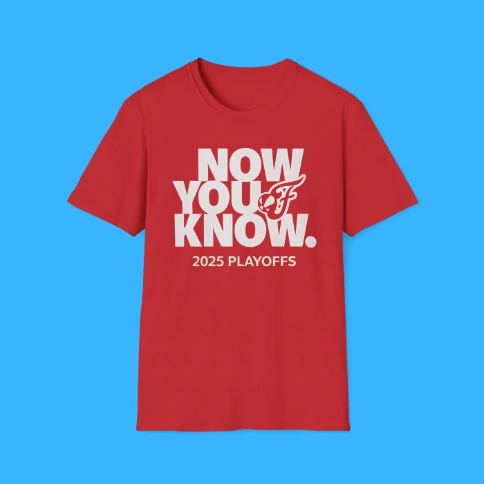 Fever Now You Know 2025 Playoffs Shirt