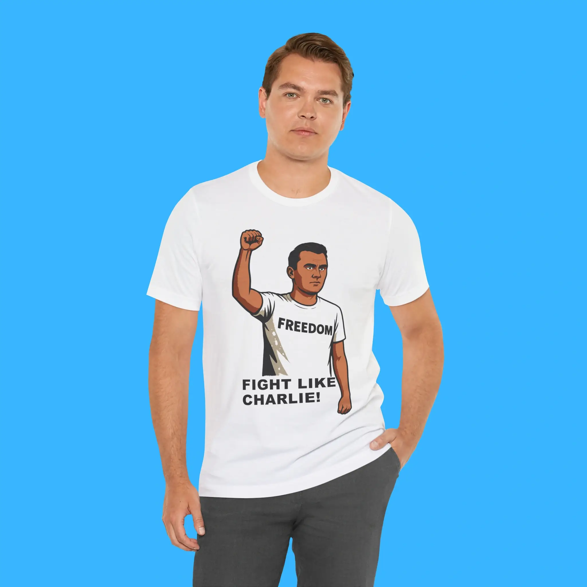 Fight-Like-Charlie-Person-Shirt Fight Like Charlie Person Shirt