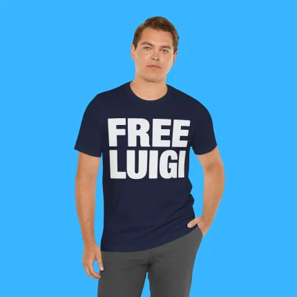 Free Luigi Person Shirt