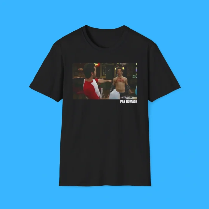 It's Always Sunny In Phillies Pay Homage Black Shirt