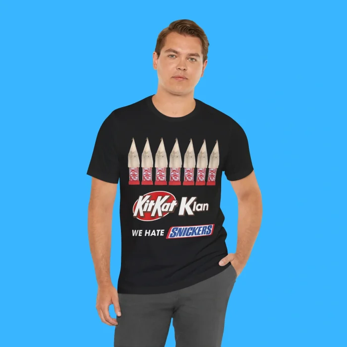 Kit Kat Klan We Hate Snickers Person Shirt