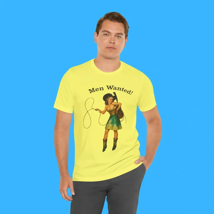 Men Wanted Person Shirt