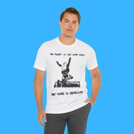 My Name Is Not Sami Zayn My Name Is Rebellion Person Shirt