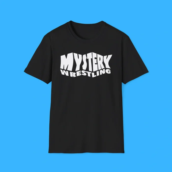 Mystery Wrestling Black Shirt