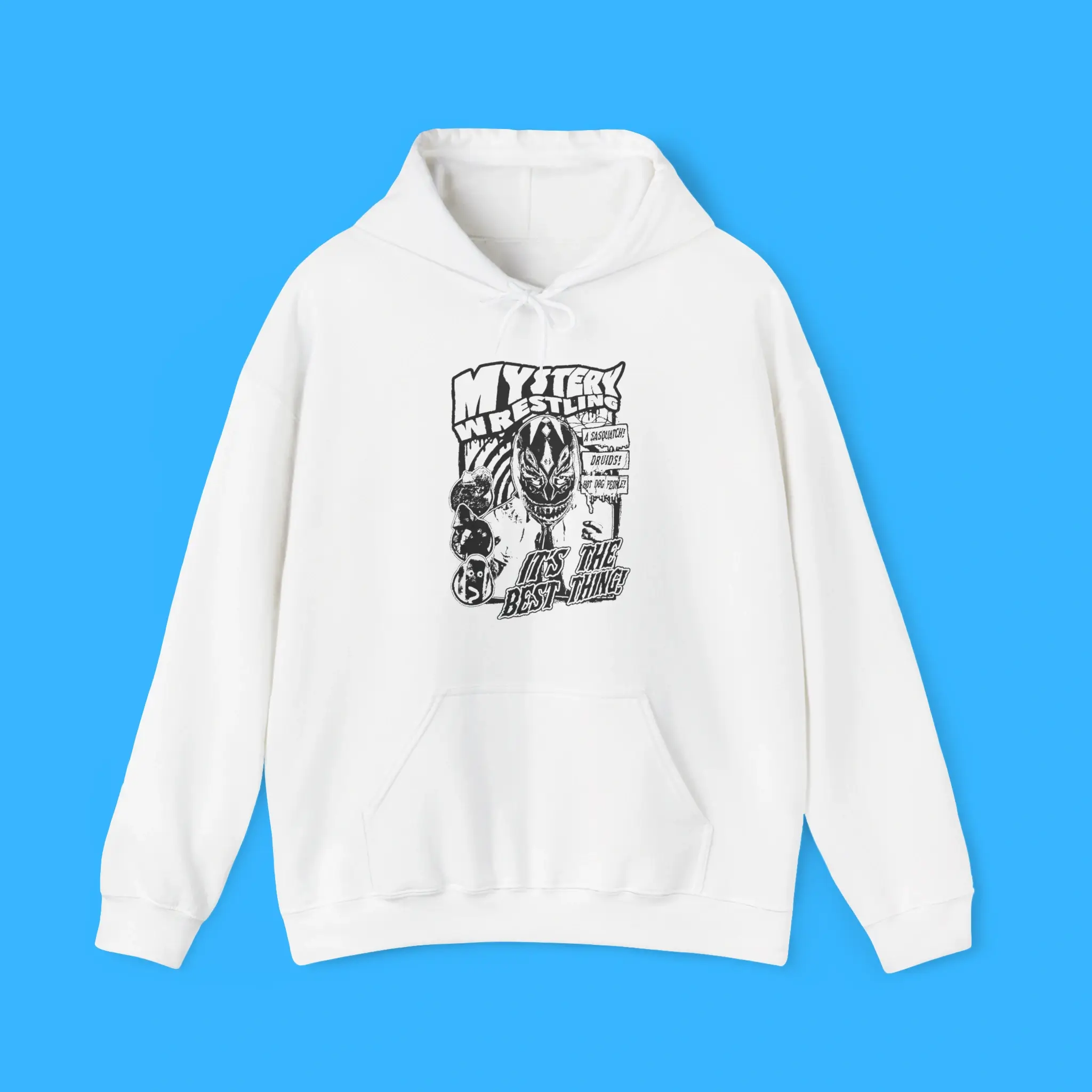 Mystery-Wrestling-Its-The-Best-Thing-Hoodie Mystery Wrestling It's The Best Thing Hoodie