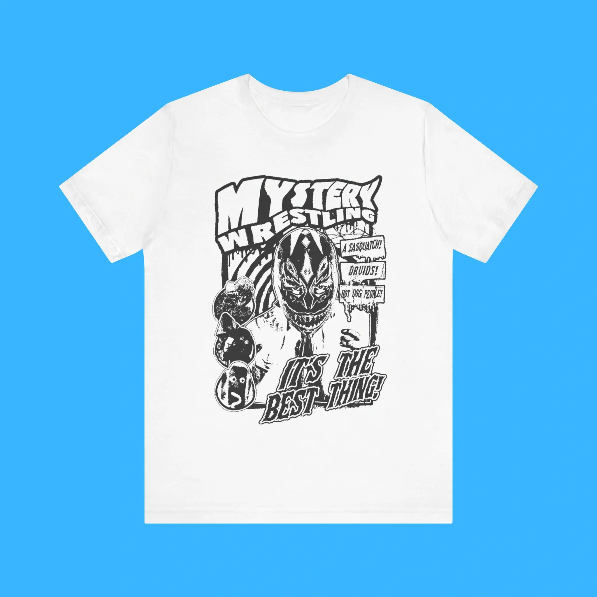 Mystery-Wrestling-Its-The-Best-Thing-Premium-Shirt Mystery Wrestling It's The Best Thing Premium Shirt