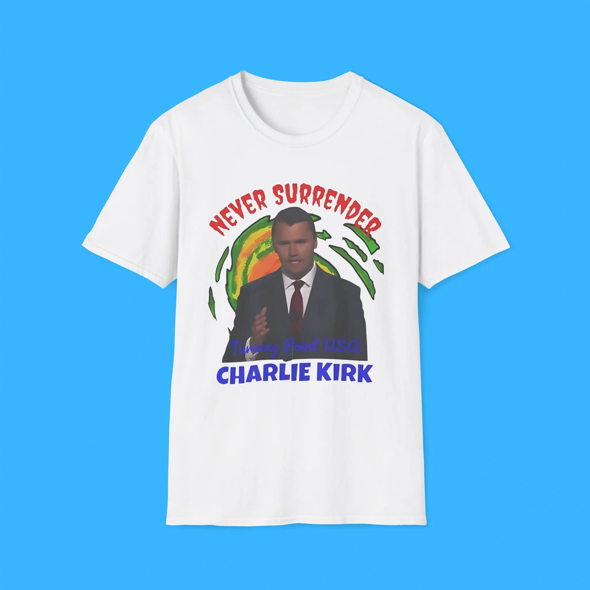 Never-Surrender-Charlie-Kirk-Shirt Never Surrender Charlie Kirk Shirt