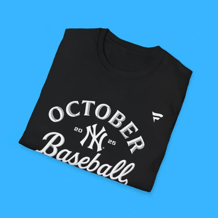 New York Yankees October Baseball 2025 Shirts