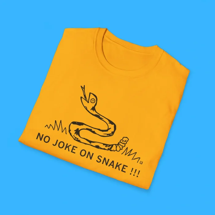 No Joke On Snake Heavyweight Shirts