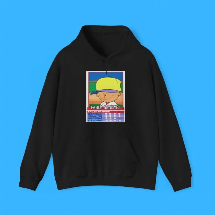 Pablo Sanchez Baseball Card Hoodie
