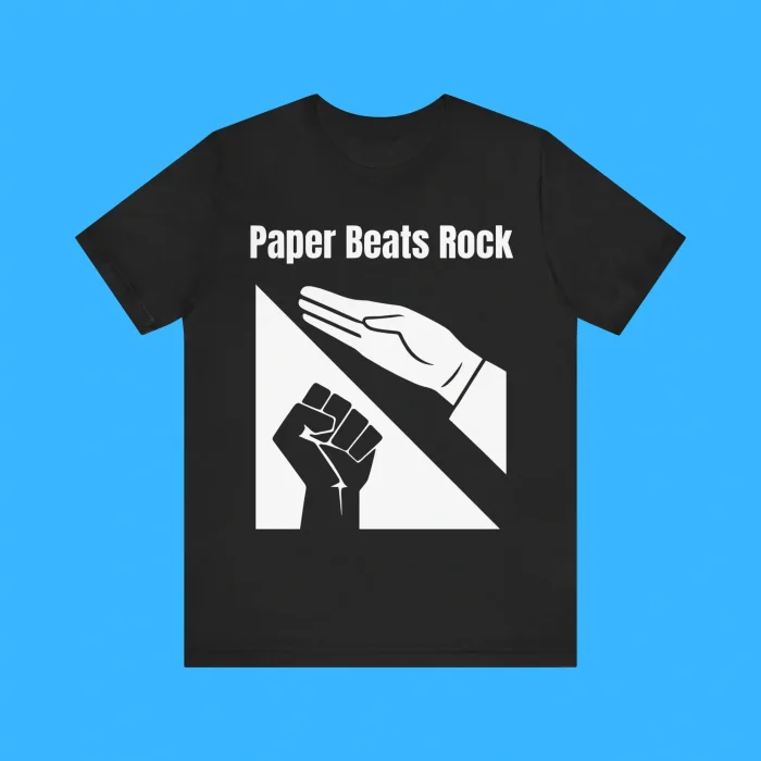 Paper Beats Rock Premium Shirt