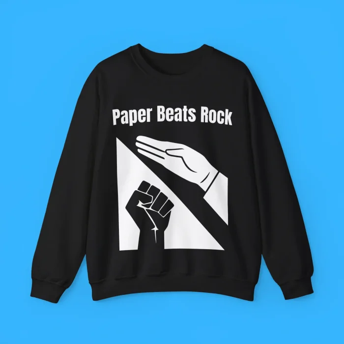 Paper Beats Rock Sweatshirt