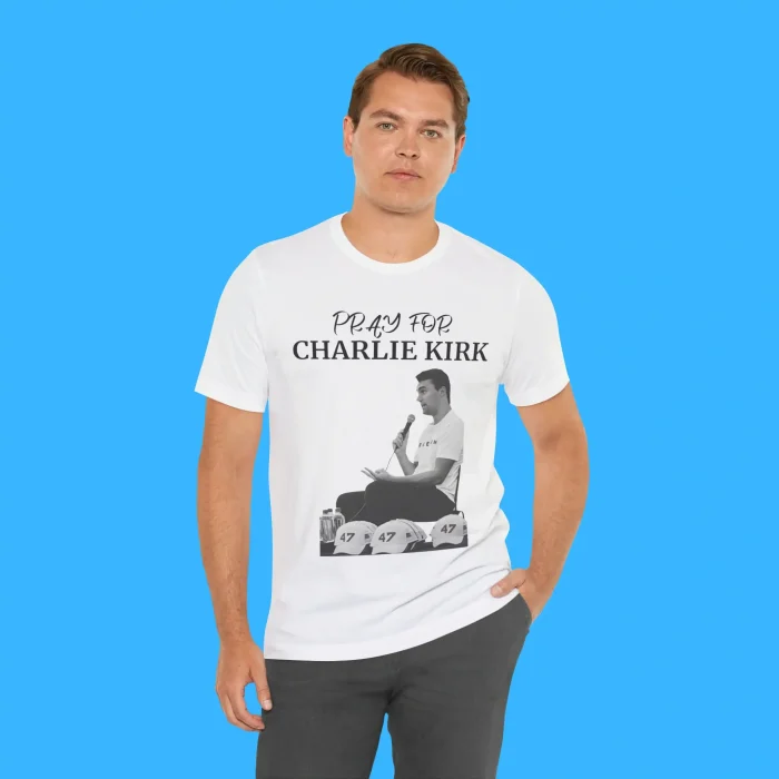 Pray For Charlie Kirk Person Shirt