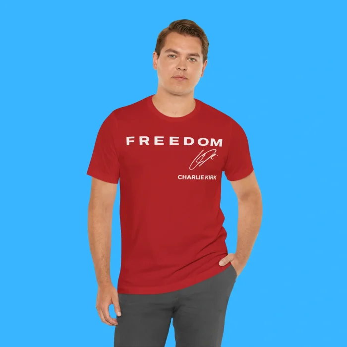 Red Freedom Person Shirt