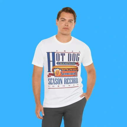 Schneiders 2025 Hot Dog Champions Person Shirt