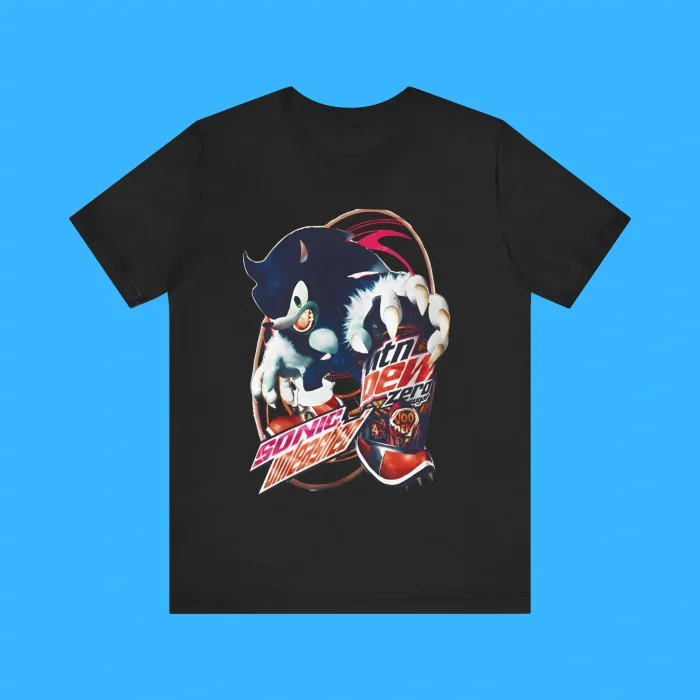 Sonic Unleashed Mountain Dew Zero Premium Shirt