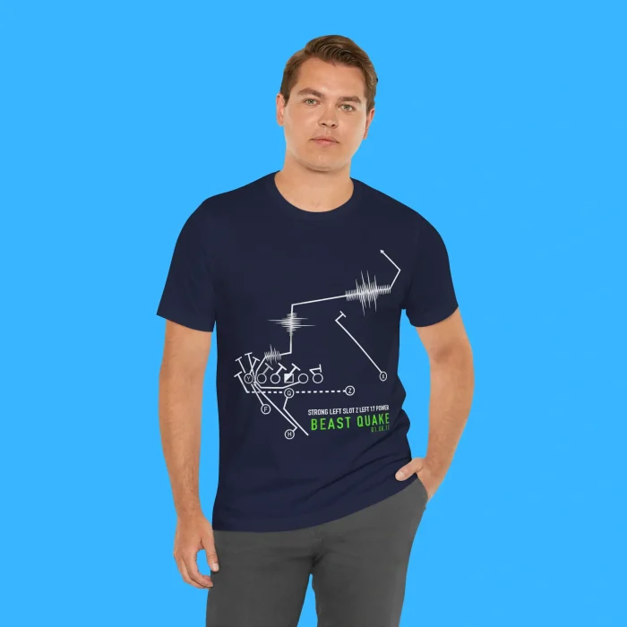 Strong Left Slot Z Left 17 Power Beast Quake Person Shirt