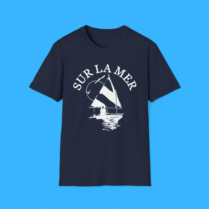 Sur La Mer Sailboat Shirt