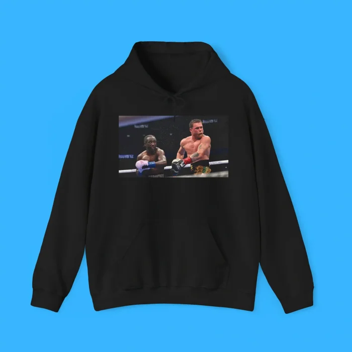 Terence Crawford Punches Canelo Alvarez Hoodie