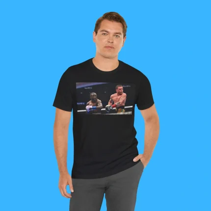 Terence Crawford Punches Canelo Alvarez Person Shirt